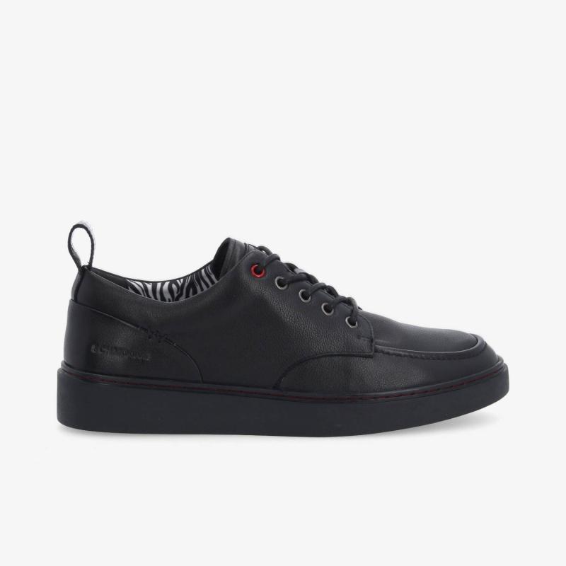 LOAFLY PLATO M - TUMBLED LEATHER - NOIR